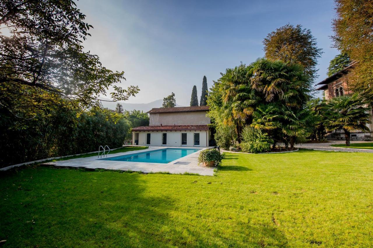 Villa Confalonieri Mandello del Lario Bagian luar foto